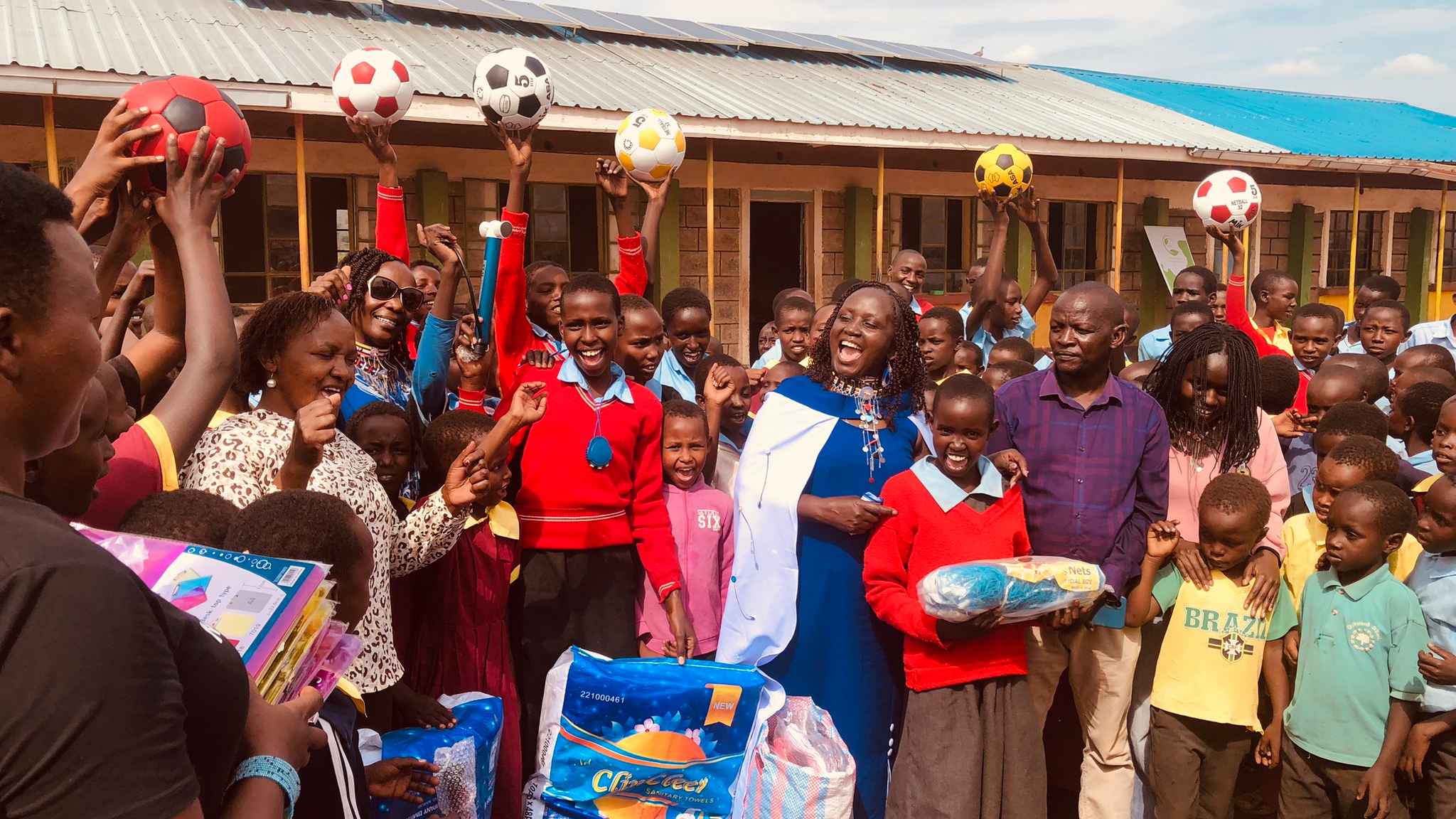 Touching Hearts in a remote Kenyan school