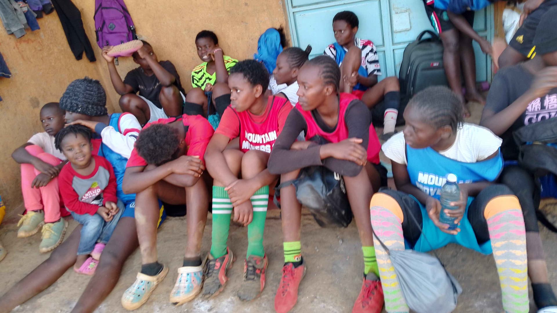 Young girls in sports