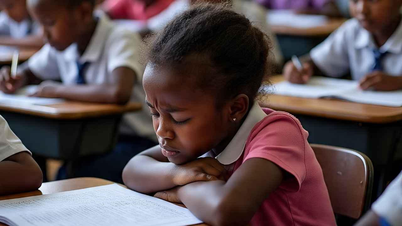 Bimbo in her class