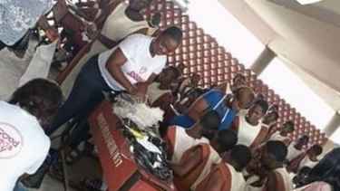 Teenage girls vocational training