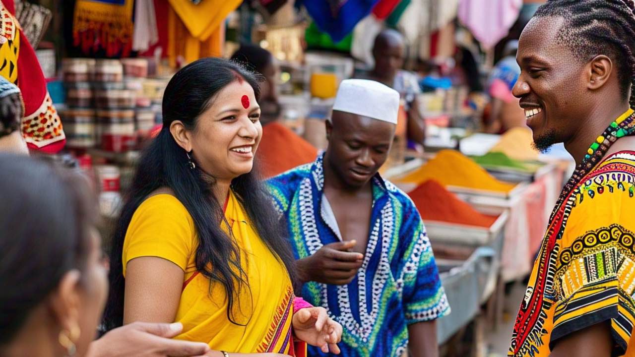 People of different cultural values still meet