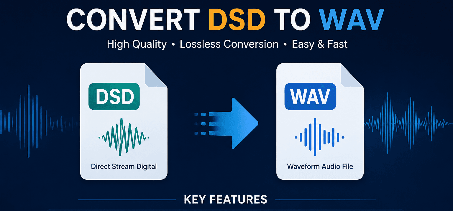 convert dsd to wav