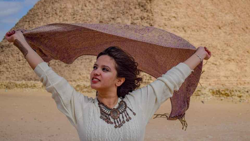 me at Giza pyramids