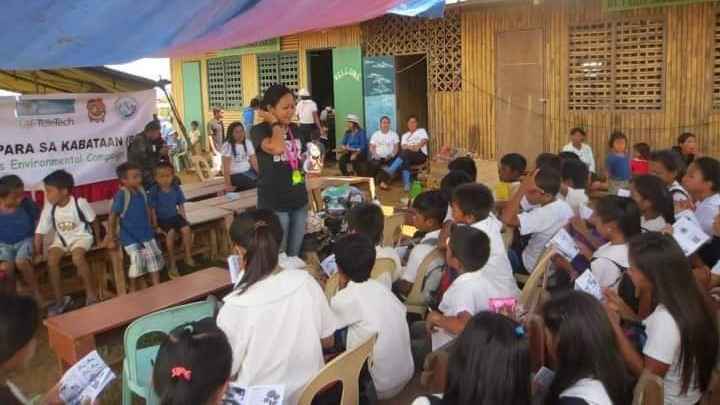 Environmental lecture for the Children's Environmental Campaign
