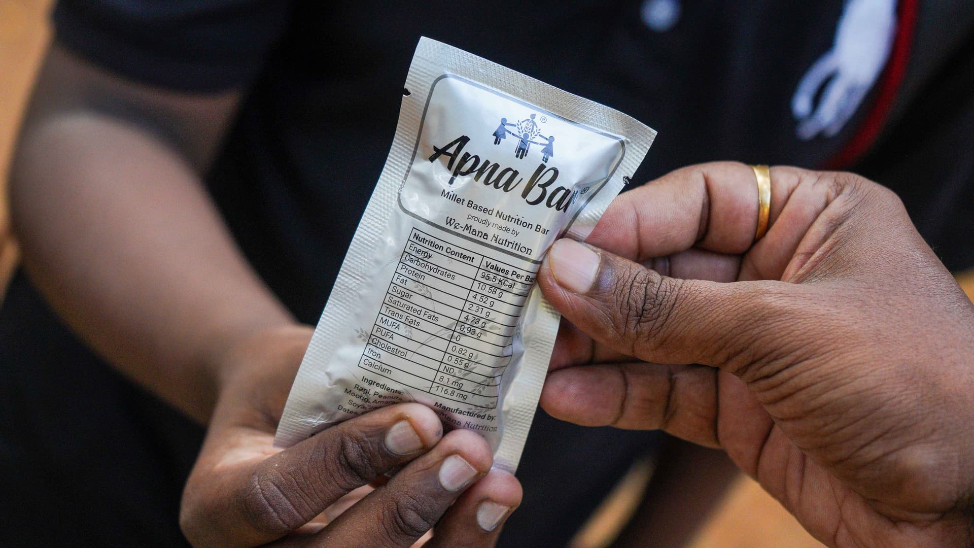Share Apna bar, a millet based nutrition bar to underpriveleged women and children
