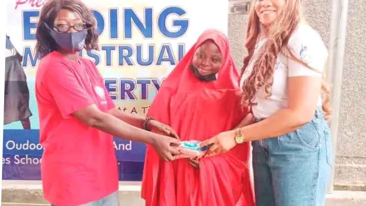 Life Aid outreach to girls in Jahi.
